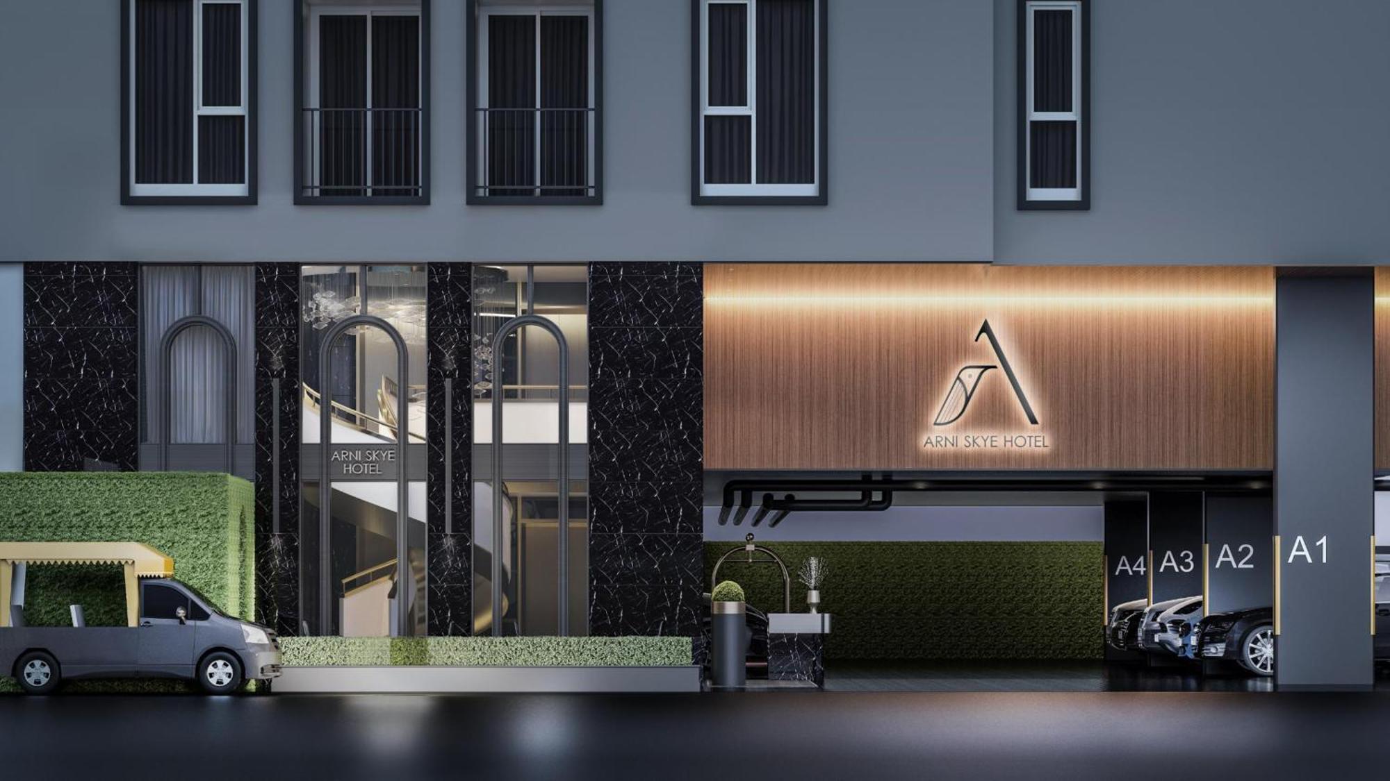 Arni Skye Hotel Bangkok Exterior foto