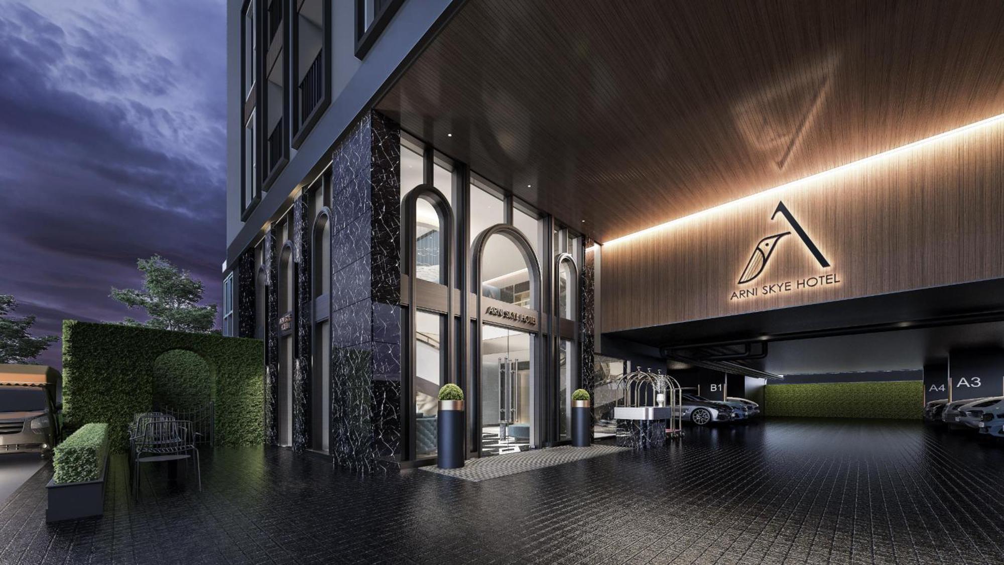 Arni Skye Hotel Bangkok Exterior foto